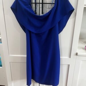 Charles Henry Off The Shoulder Dress